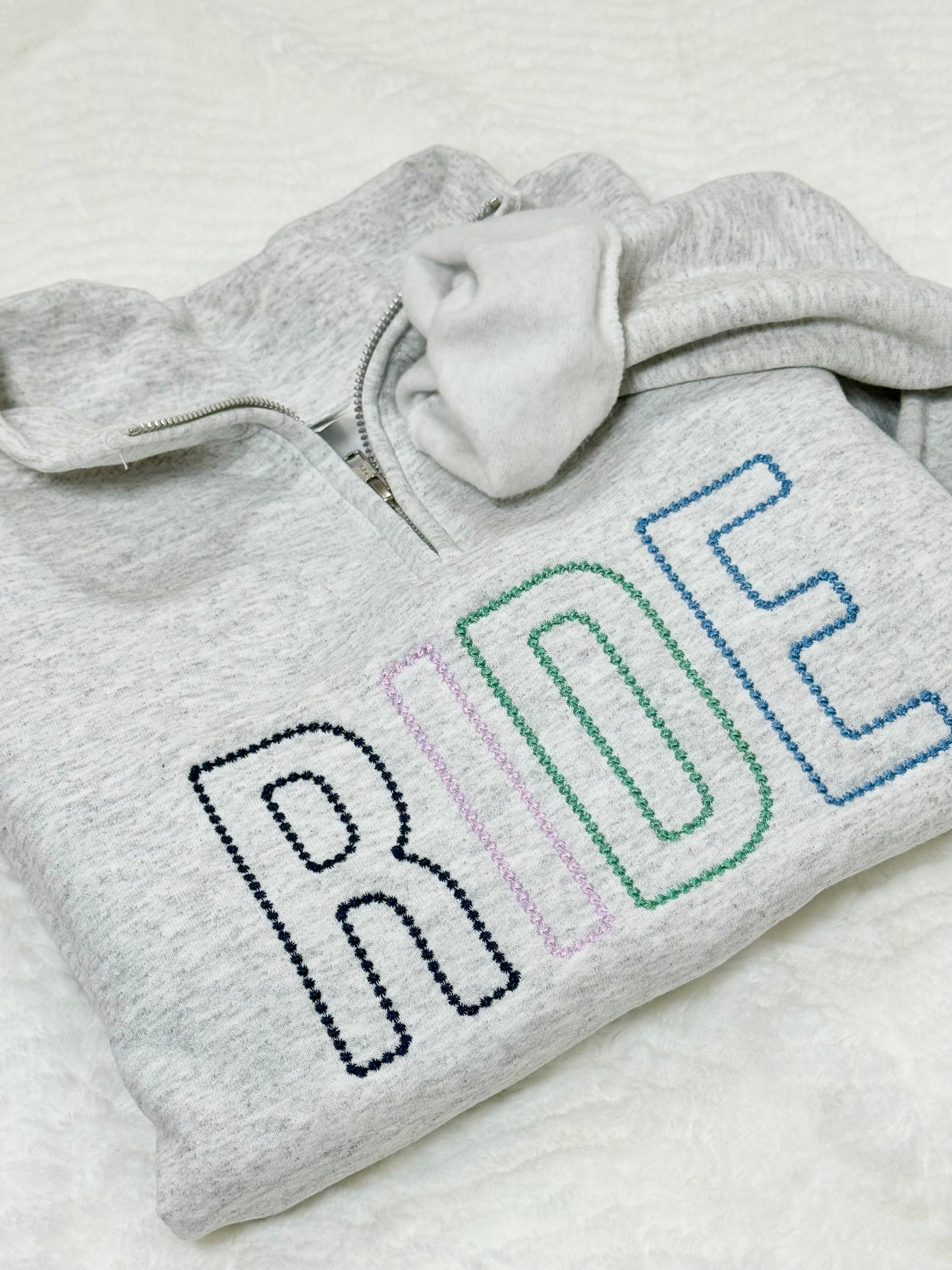 Ride 1/4" Zip Pullover