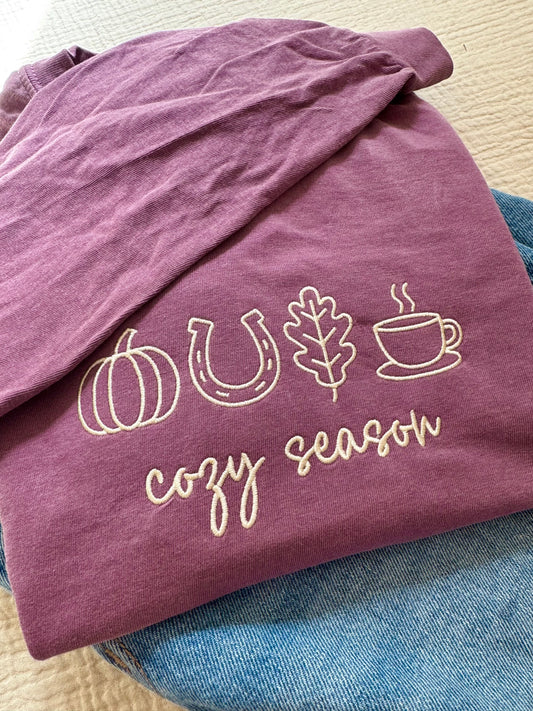 Cozy Season Equestrian Tee