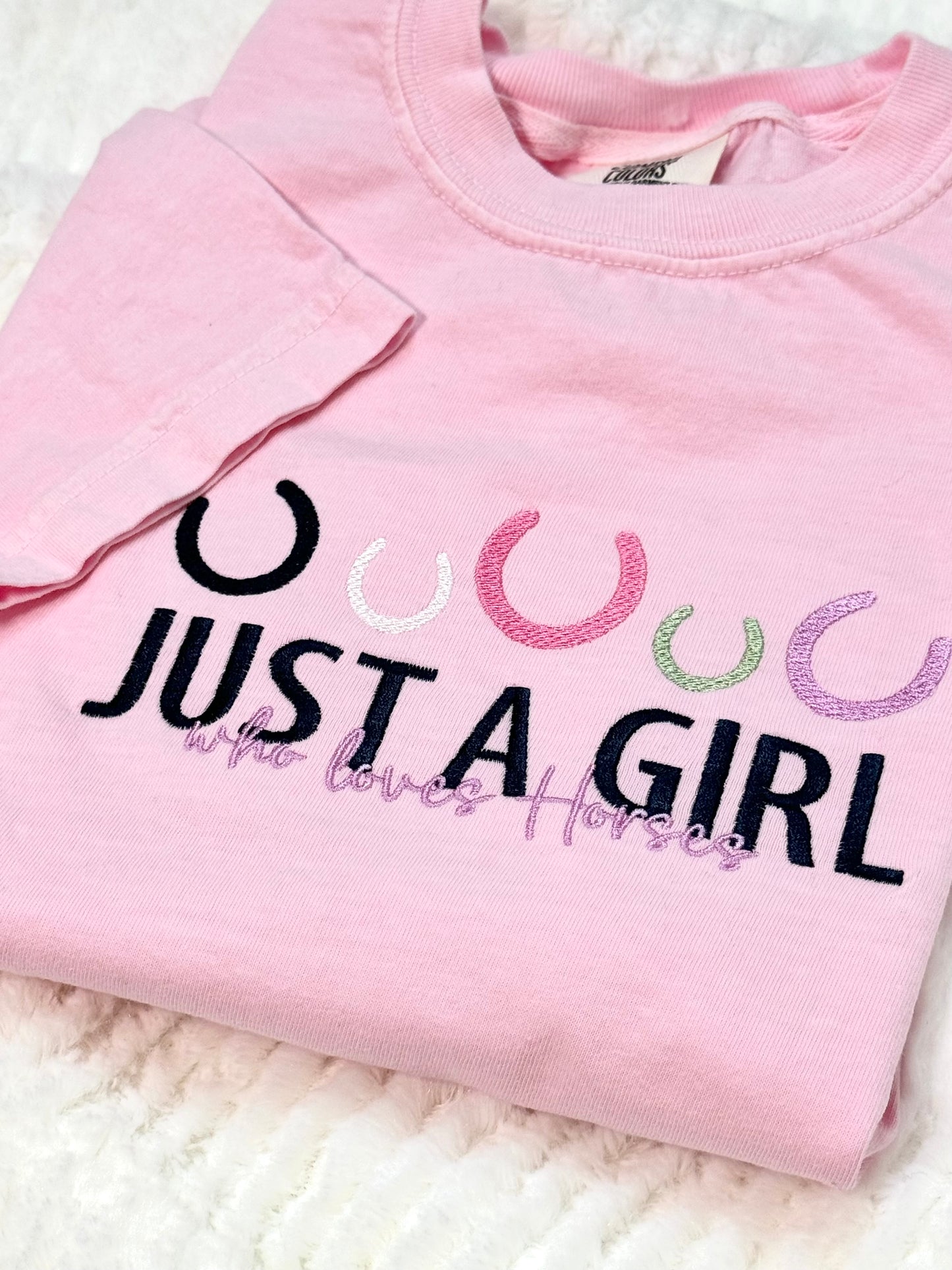 Just a Girl Who Loves Horses T-Shirt