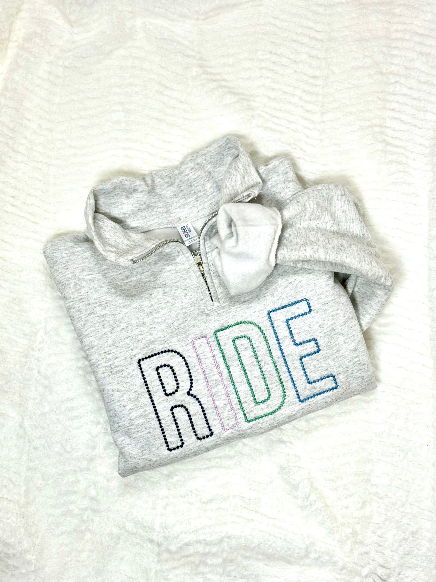Ride 1/4" Zip Pullover