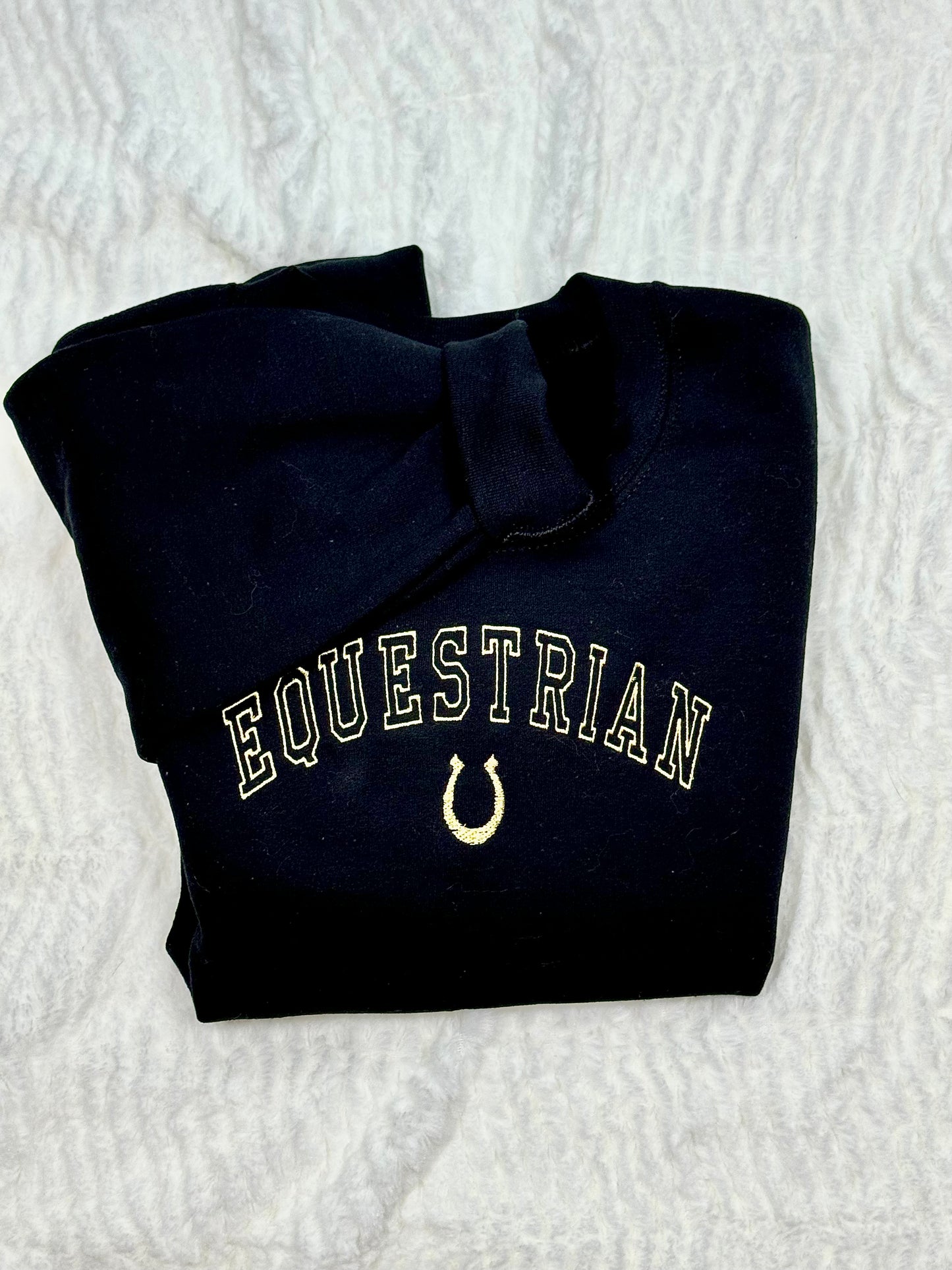 Equestrian Embroidered Sweatshirt