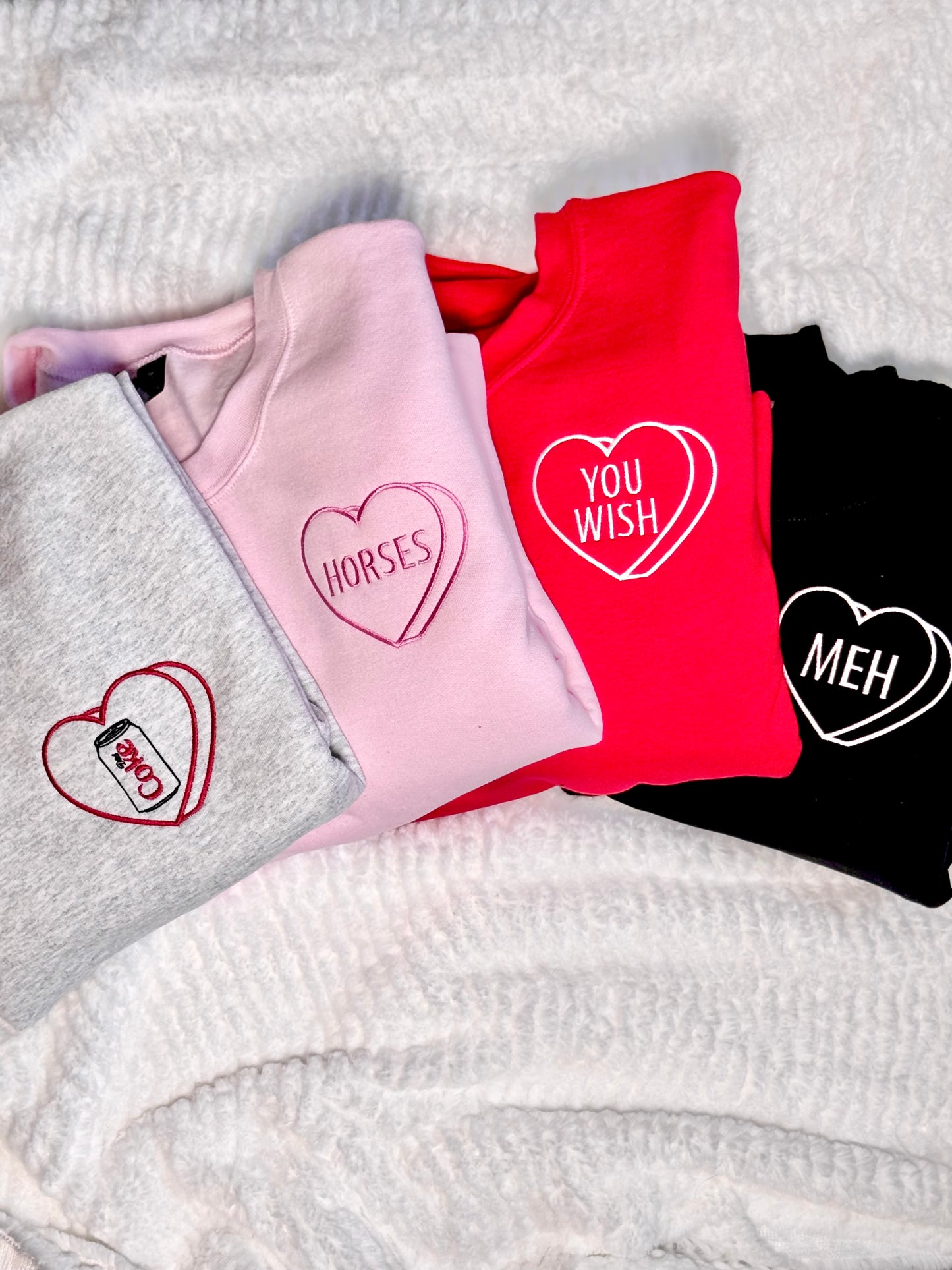 Conversation Heart Sweater-Customizable