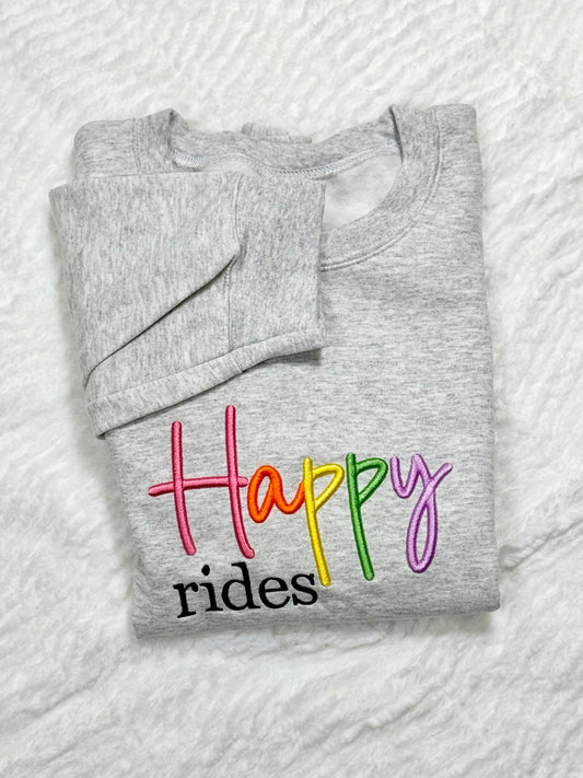 Happy Rides Sweatshirt