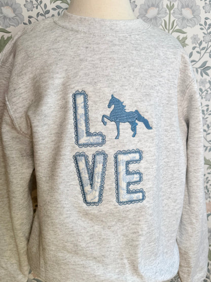 Love Crewneck Sweatshirt
