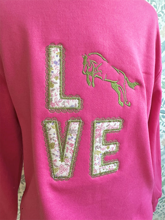 Love Crewneck Sweatshirt