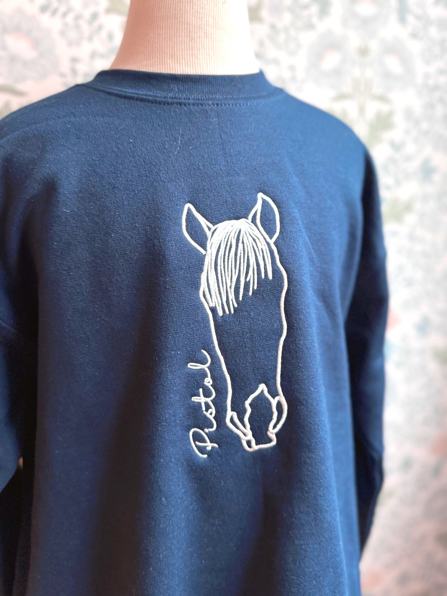 Custom Horse Portrait Sweatshirt