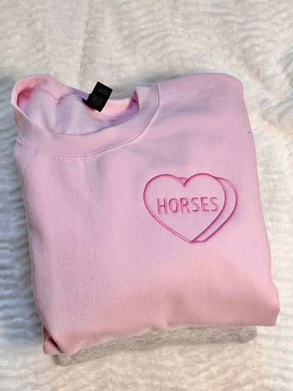 Conversation Heart Sweater-Customizable