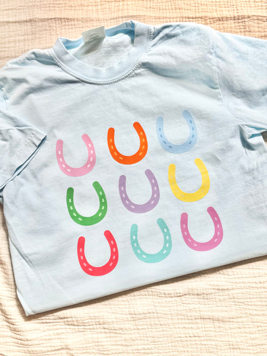 Horseshoe Tee-Horse Lover Gift