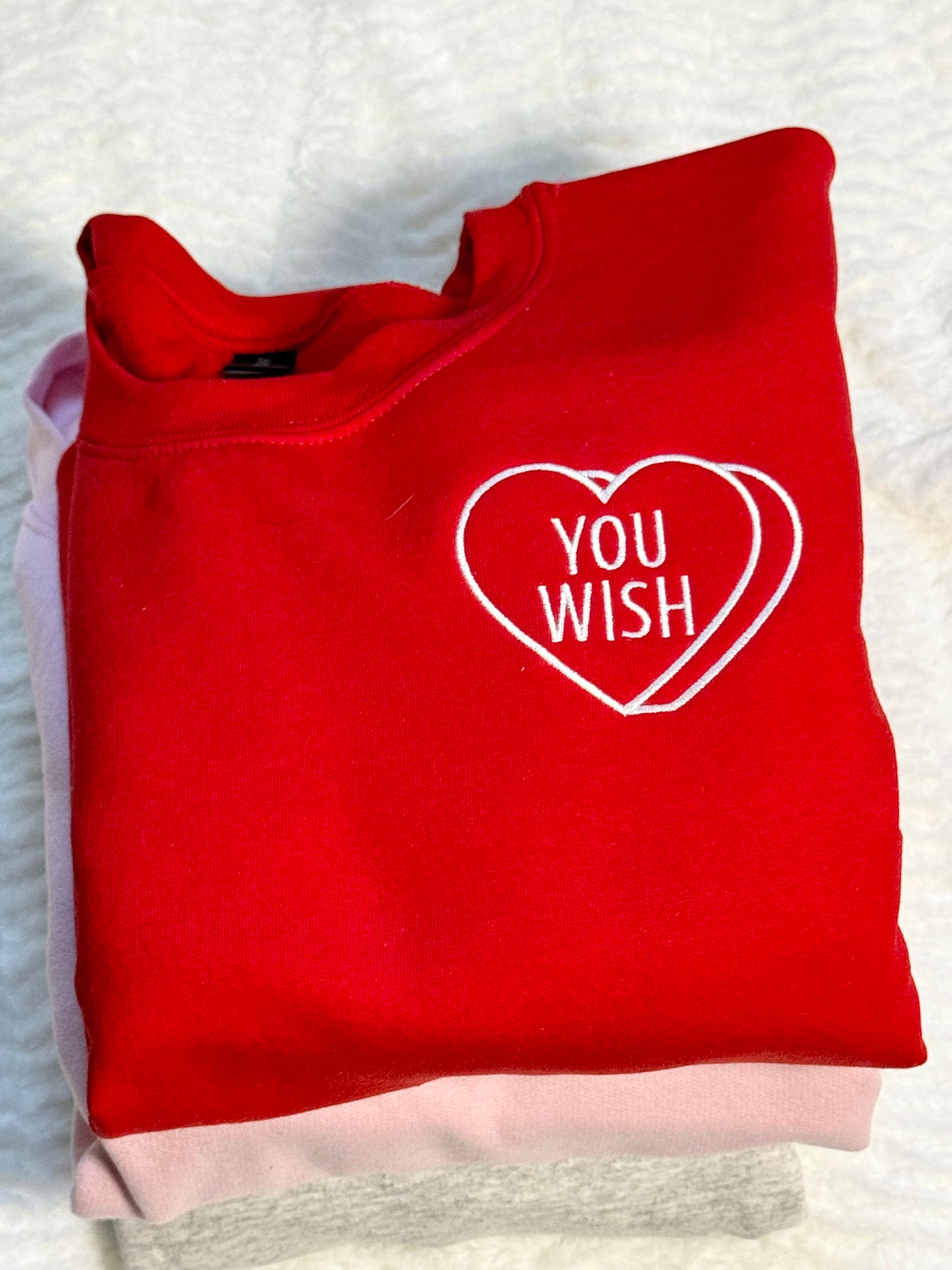 Conversation Heart Sweater-Customizable