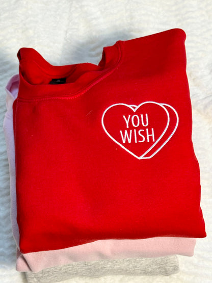 Conversation Heart Sweater-Customizable