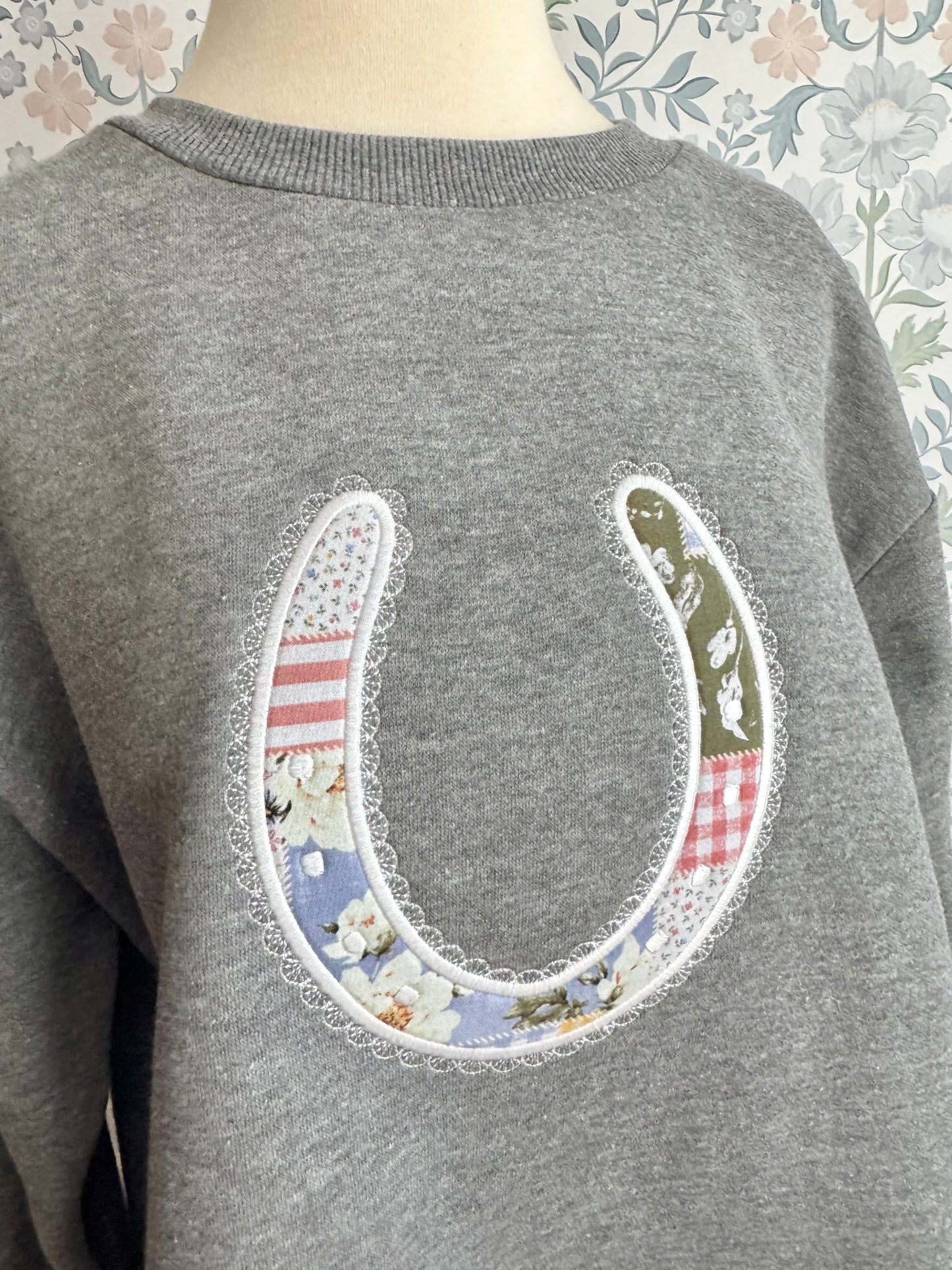 Lace Horseshoe Weekender-Adult Equestrian Apparel