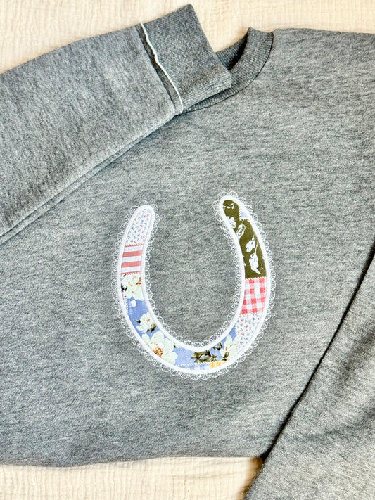 Lace Horseshoe Weekender-Adult Equestrian Apparel